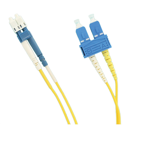 LEVITON FIBER OPTIC CABLE PCORD OS2 SC-LC 1M UPDCL-S01